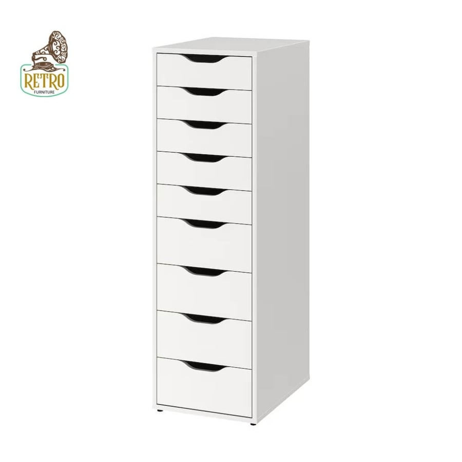 Modern drawer unit - white