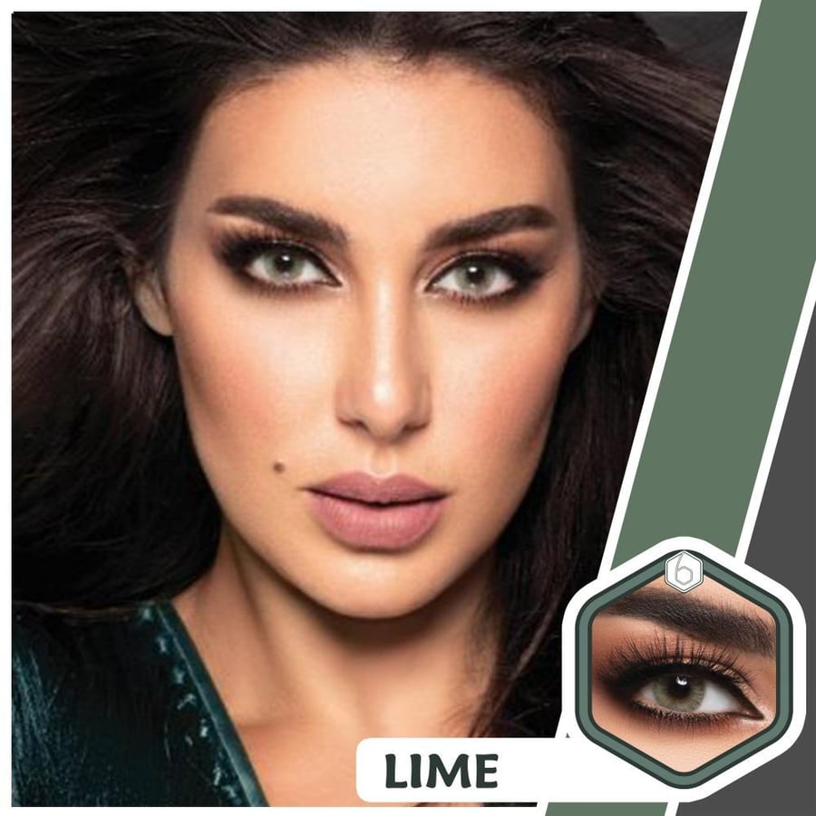 عدسات لنس مي لايم