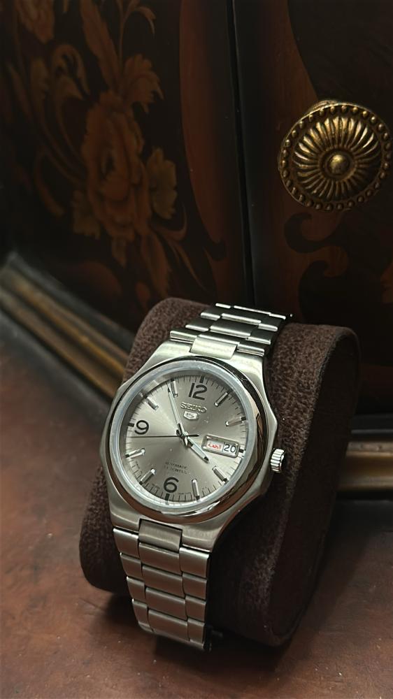 سيكو جامبو رمادي | Seiko 5