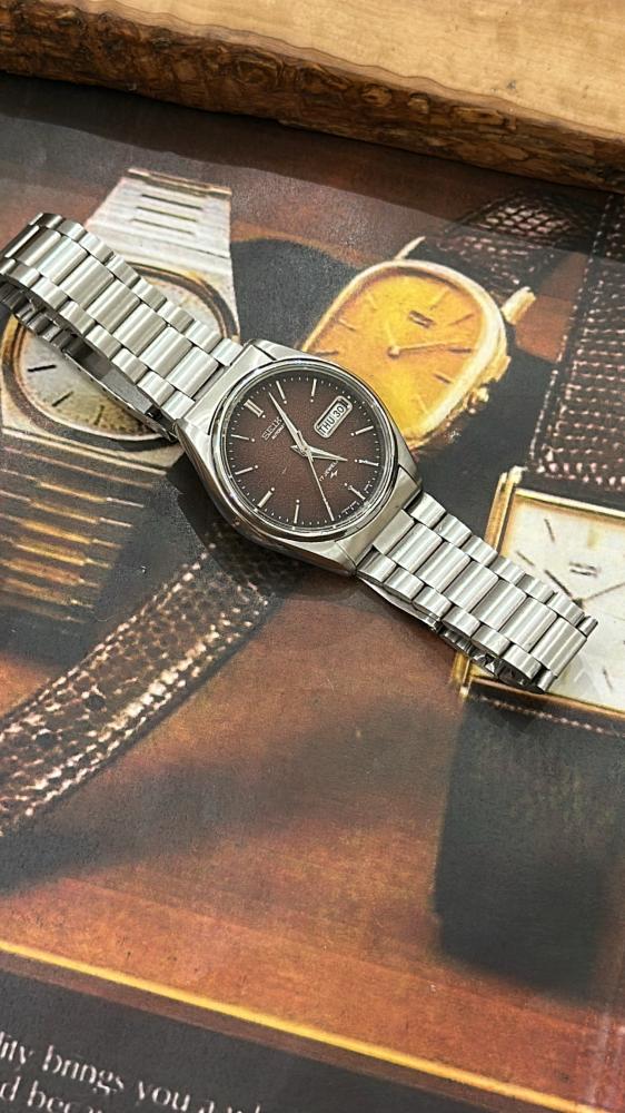 سيكو بني محروق | Seiko Brown