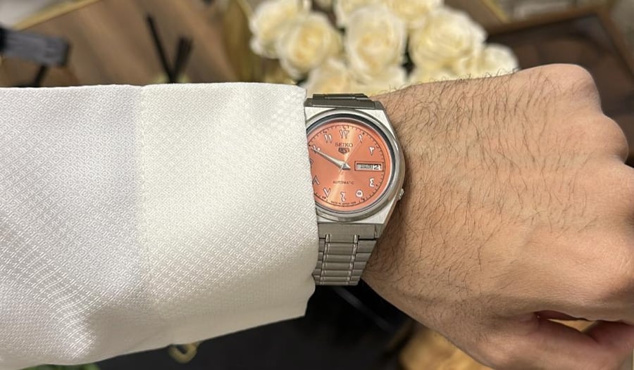 سيكو 5 سلمون برتقالي | Seiko 5