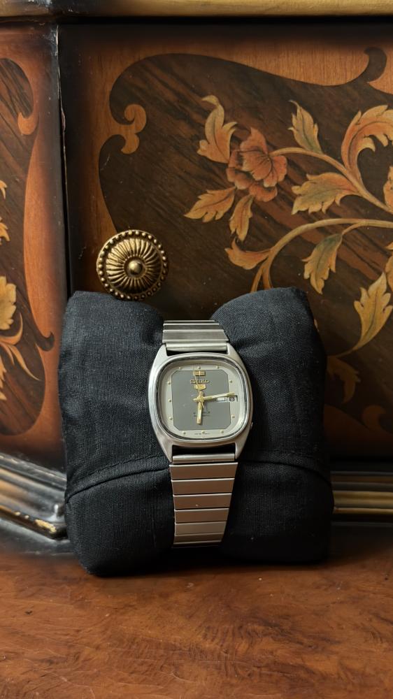 سيكو مربع رصاصي | Seiko 5