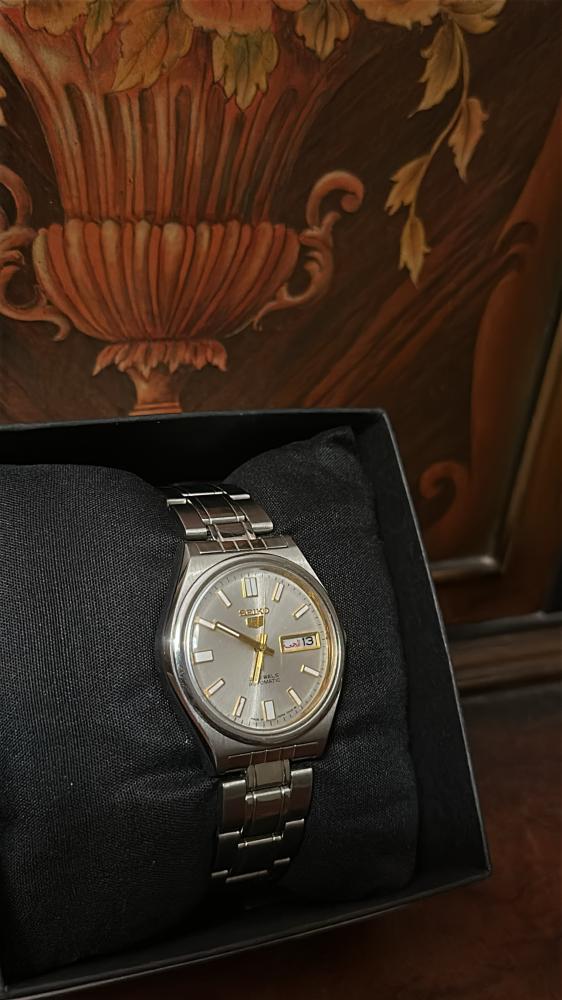 سيكو ٥ سلڤر | Seiko 5 S