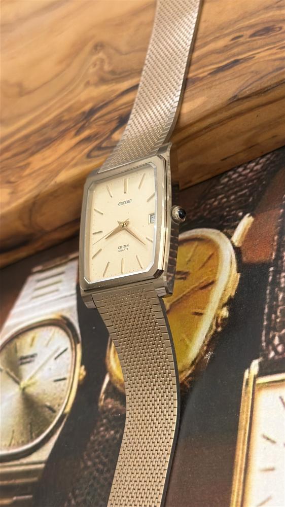 سيتيزن ڤنتج كلاسك كريمي | CITIZEN  eXCEED Quartz