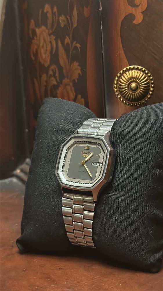 سيكو 5 (Slate Grey Dial – كلاسيكي) | Seiko 5