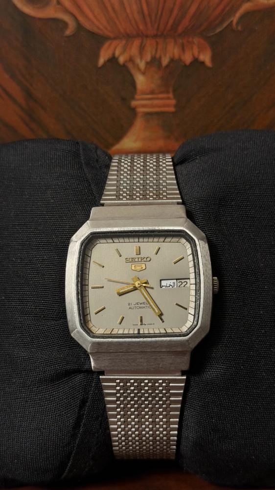 سيكو ٥ رمادي كلاسيك | Seiko 5 Classci