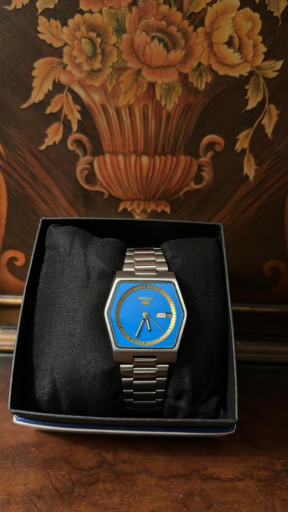 سيكو سداسي بحري | Seiko 5 Vintage