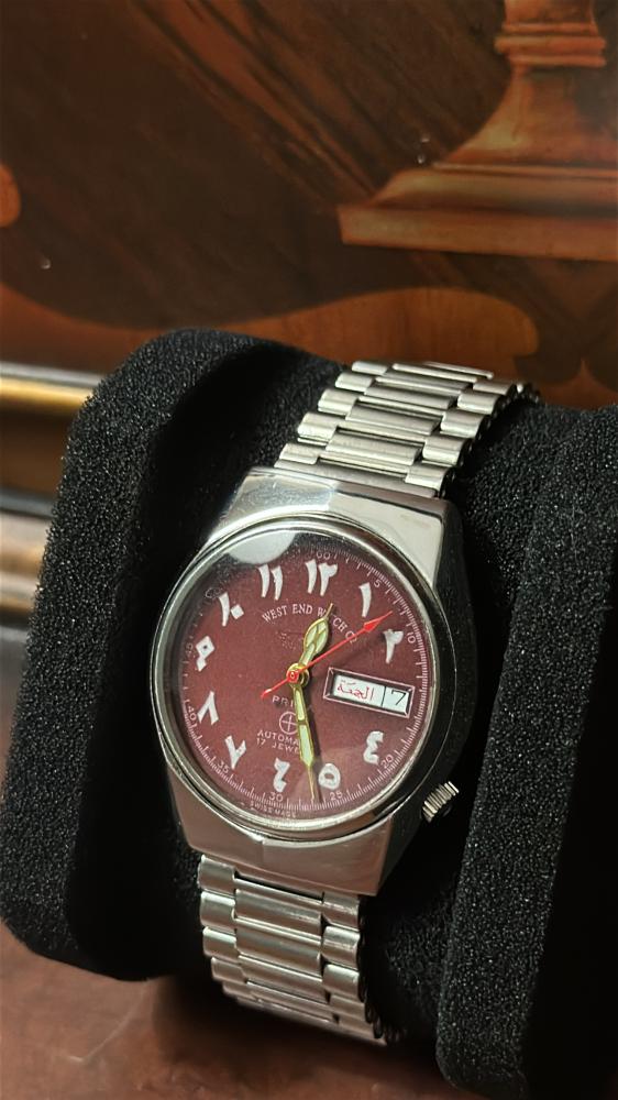 West end watch cQ Burgundy