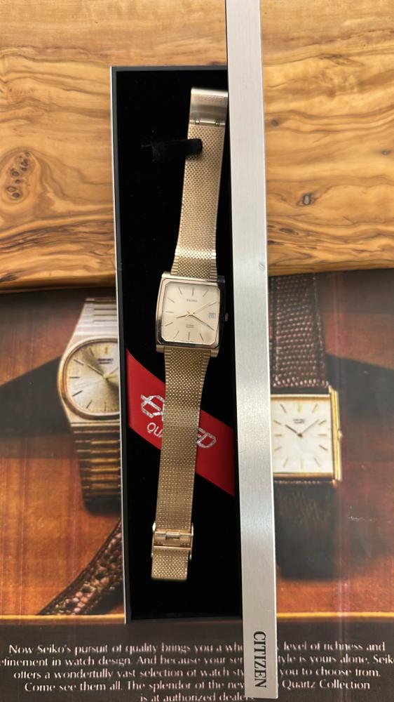 سيتيزن ڤنتج كلاسك كريمي | CITIZEN  eXCEED Quartz