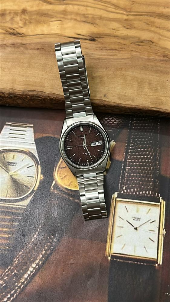 سيكو بني محروق | Seiko Brown