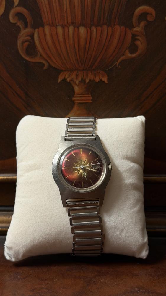 West End Watch Red Antique