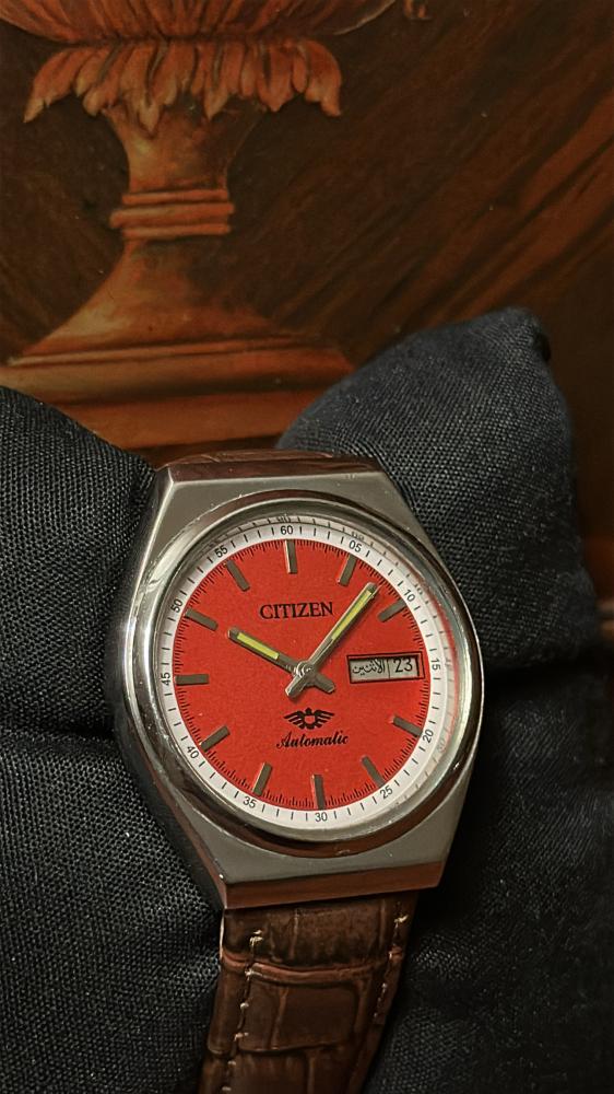 سيتيزن ماروني فاتح | CITIZEN Vintage