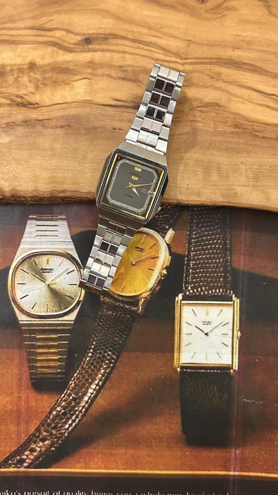سيكو ٥ تلفاز ستوك قديم | Seiko 5 Vintage r