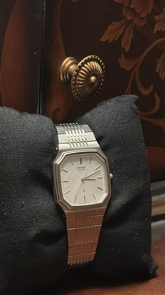 Seiko Quartz “Chess Dial Steel ♟️ ” | سيكو شطرنج