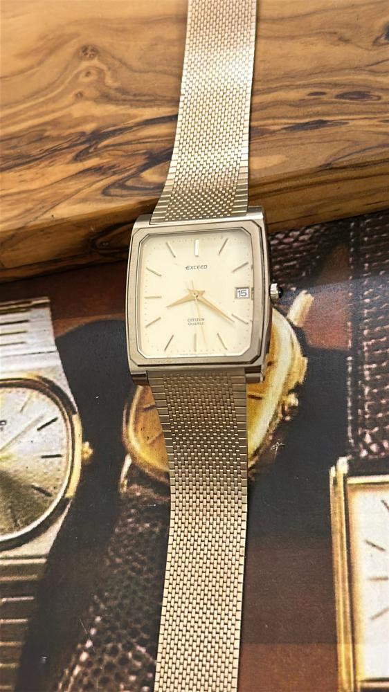 سيتيزن ڤنتج كلاسك كريمي | CITIZEN  eXCEED Quartz