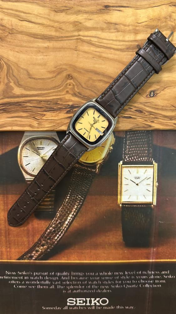 سيكو ٥ جلد | Seiko 5 Leather