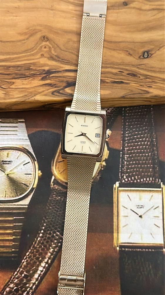 سيتيزن ڤنتج كلاسك كريمي | CITIZEN  eXCEED Quartz