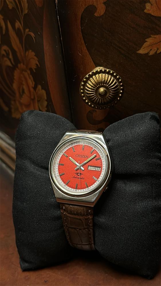 سيتيزن ماروني فاتح | CITIZEN Vintage