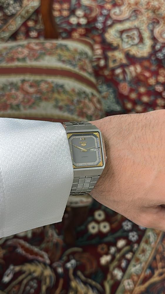 سيكو ٥ تلفاز ستوك قديم | Seiko 5 Vintage r