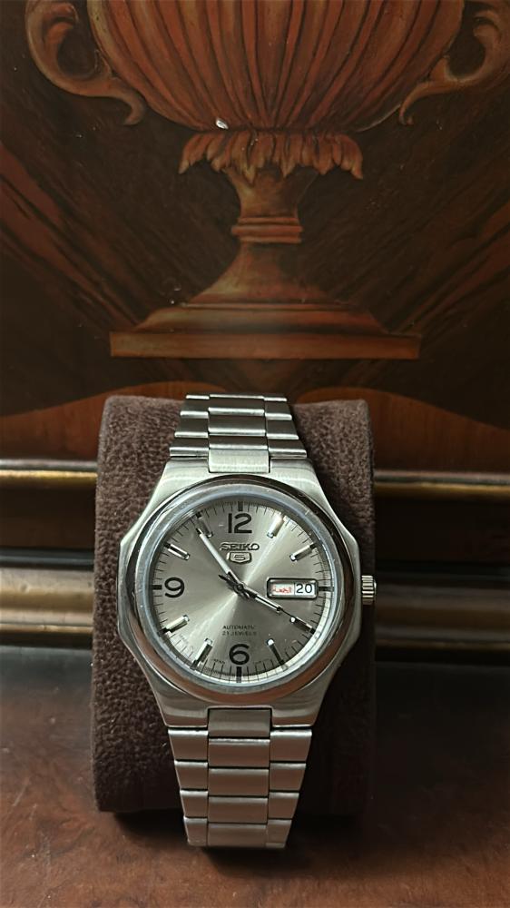 سيكو جامبو رمادي | Seiko 5