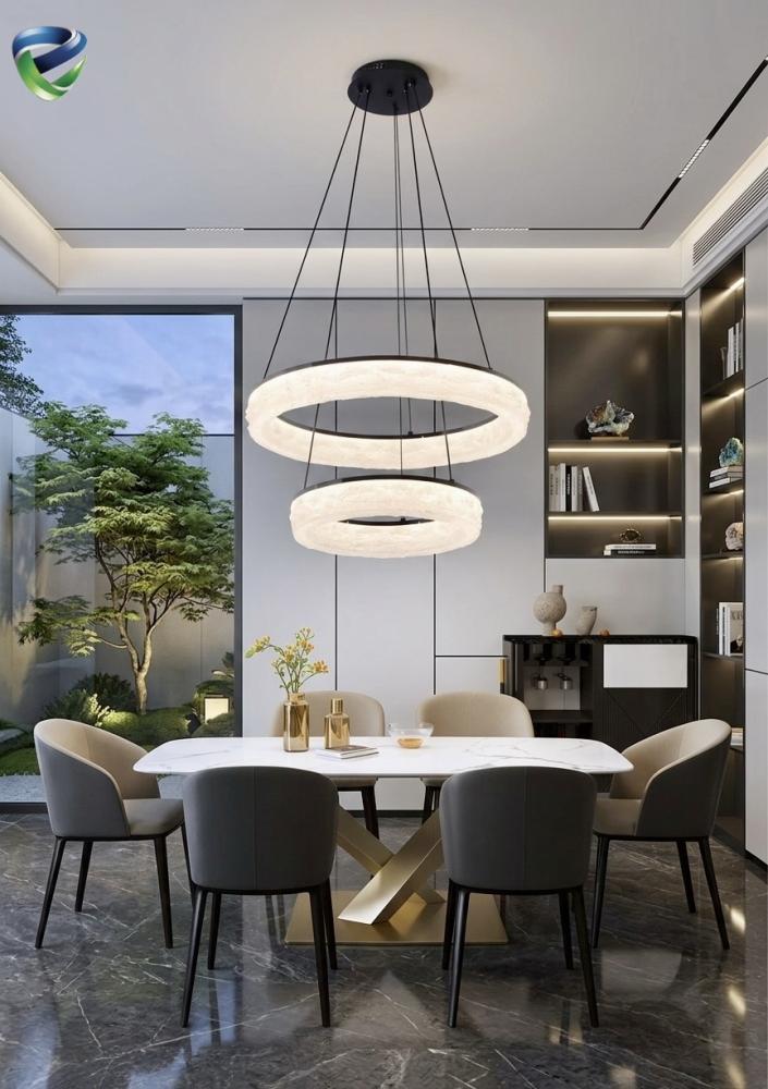 علاقي مودرن اسود 2 دور 3 لون