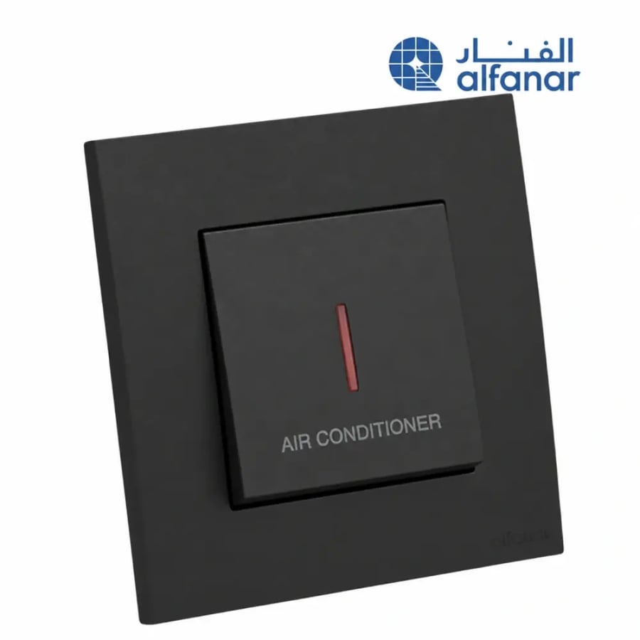 مفتاح مكيف ماسه أسود - الفنار - 1
