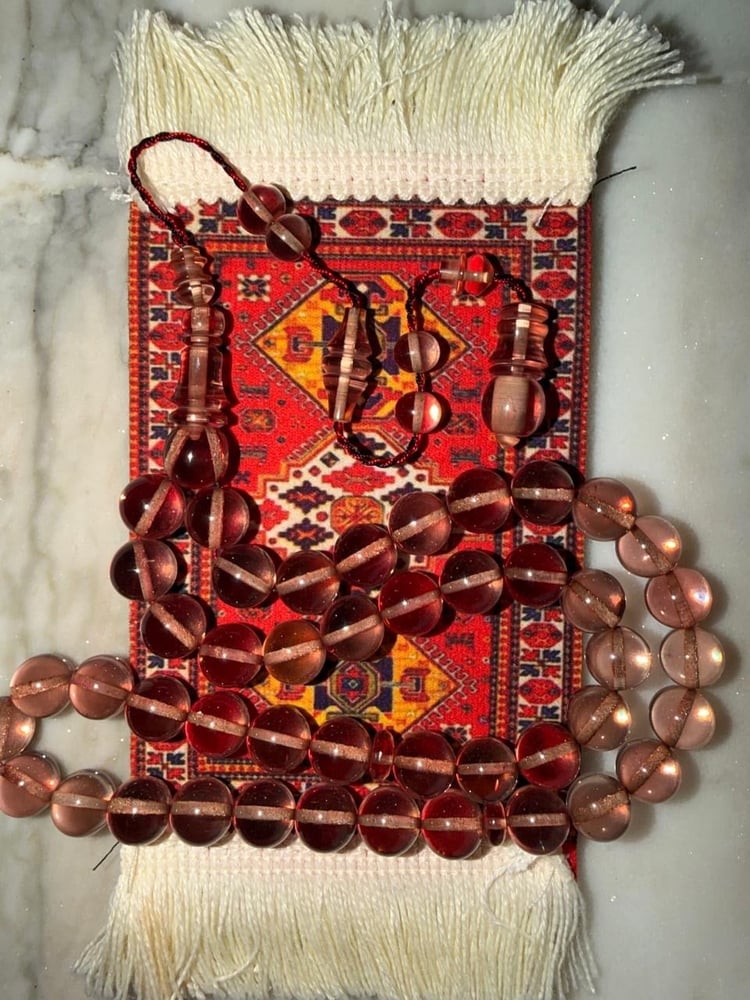 فاتوران راهي (بيج شفاف) خيط مدبل🔥🤩