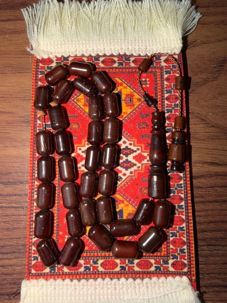 سبحة خشب كوك(يمتص دهن العود) 🪵🪾