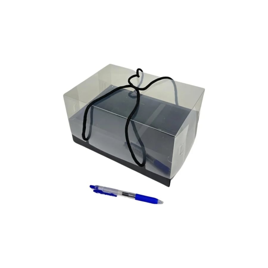 Pancake boxes with rope