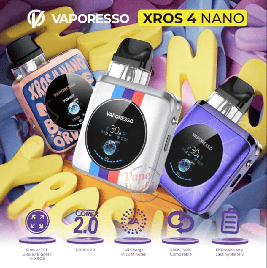 سحبة كروس 4 نانو من فابريسو Vaporesso