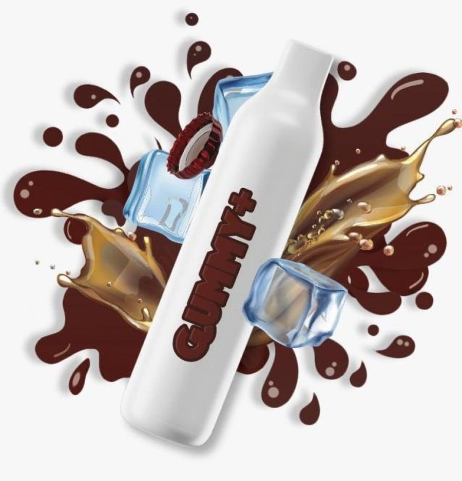 سحبة جاهزة قمي بلس كولا آيس 2200 موشة Gummy Plus Cola ICE Disposable
