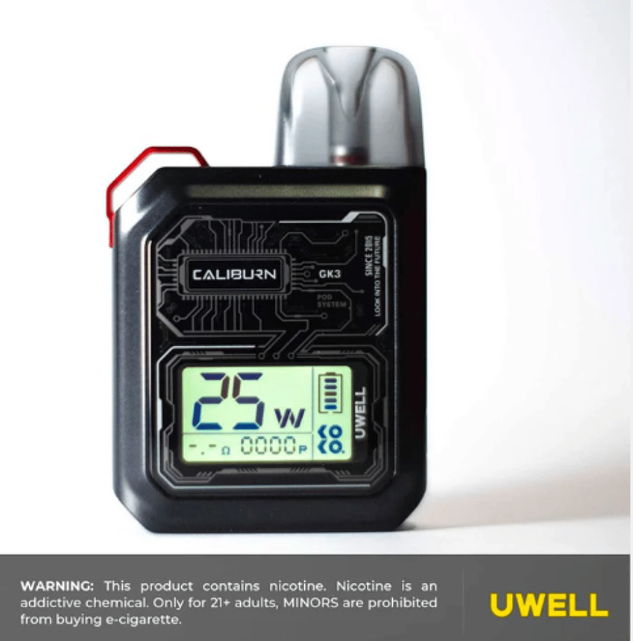 جهاز سحبة كوكو كاليبرن جي كي 3 من يو ويل Uwell