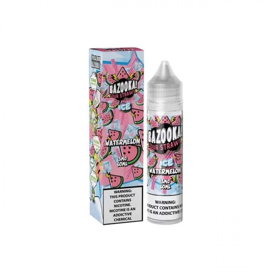 نكهة فيب بازوكا بطيخ بارد بدون نيكوتين Bazooka Watermelon Ice Sour Str