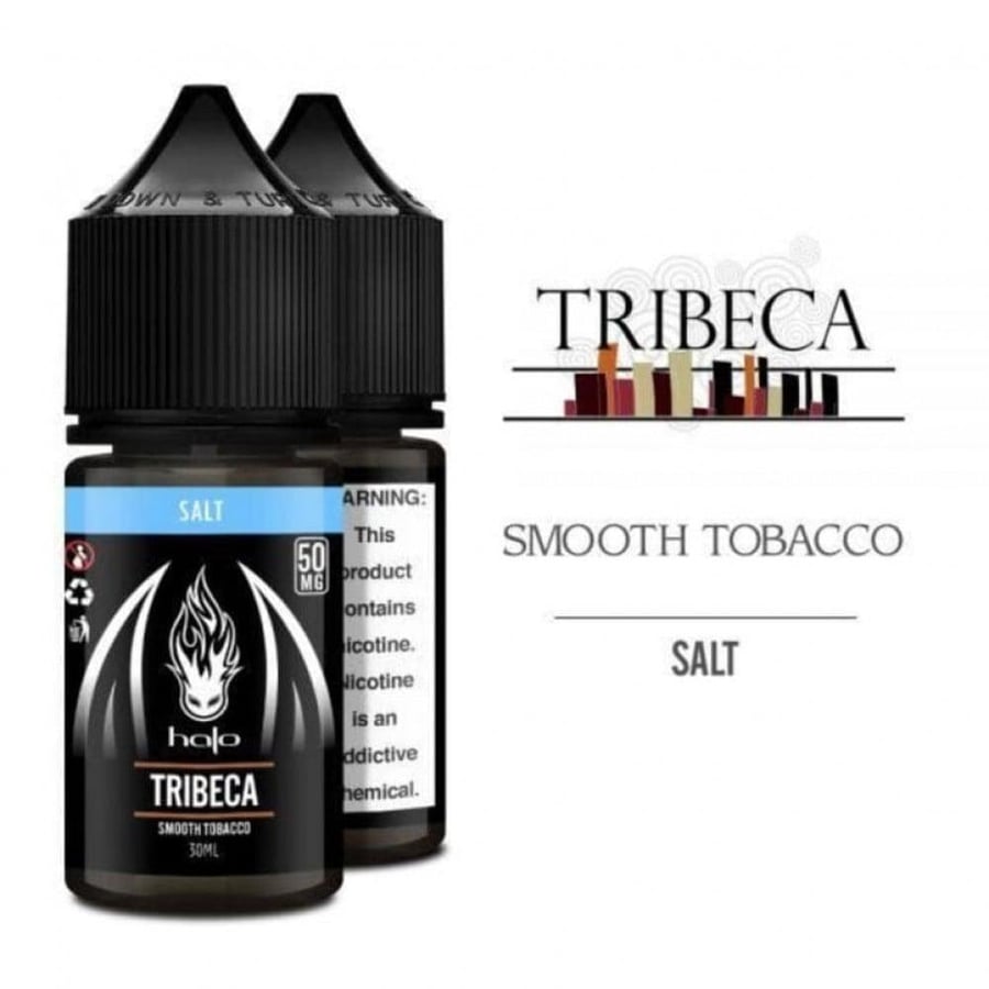 نكهة سولت هالو تروبيكا سموث توباكو halo TRIBECA SMOOTH TOBACCO