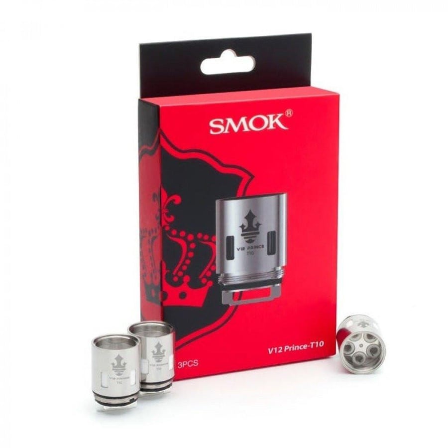 كويلات سموك برنس Smok V12 T10 مع علبة المنتج 3 قطع