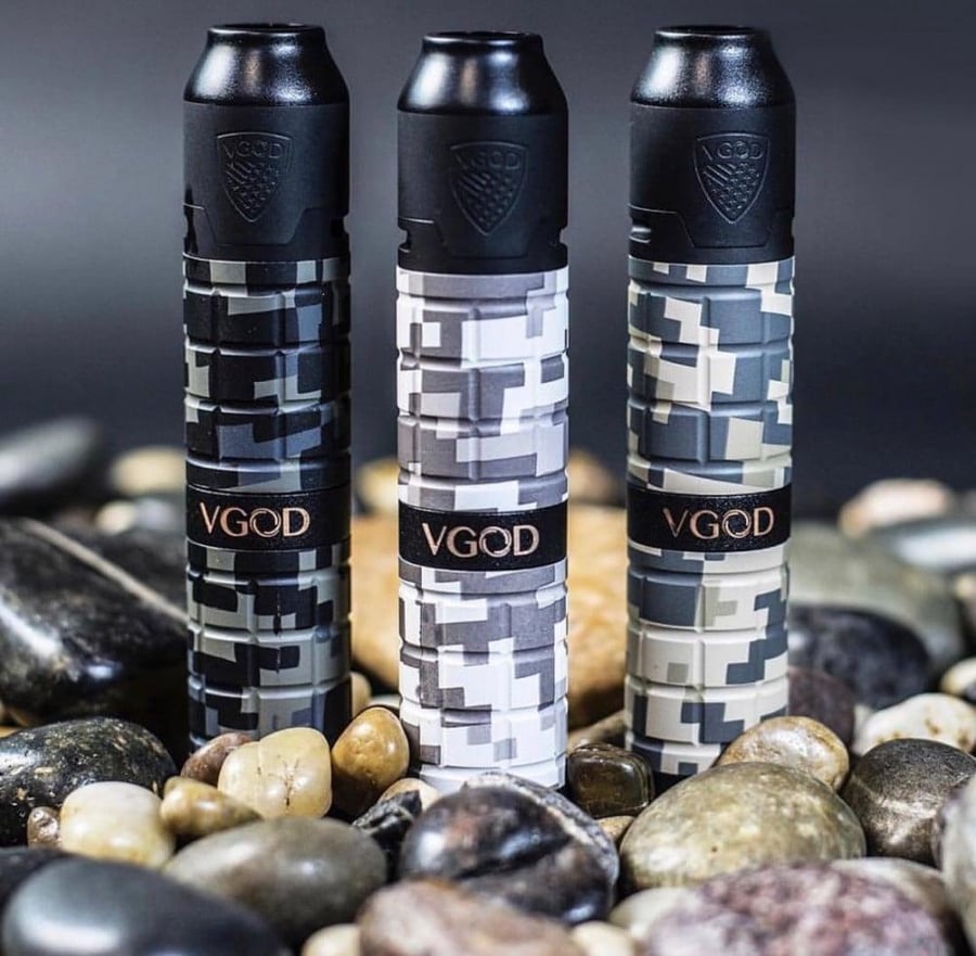 جهاز VGOD PRO Mech 2 Kit مع Elite RDA بثلاثة تصاميم تمويه مختلفة