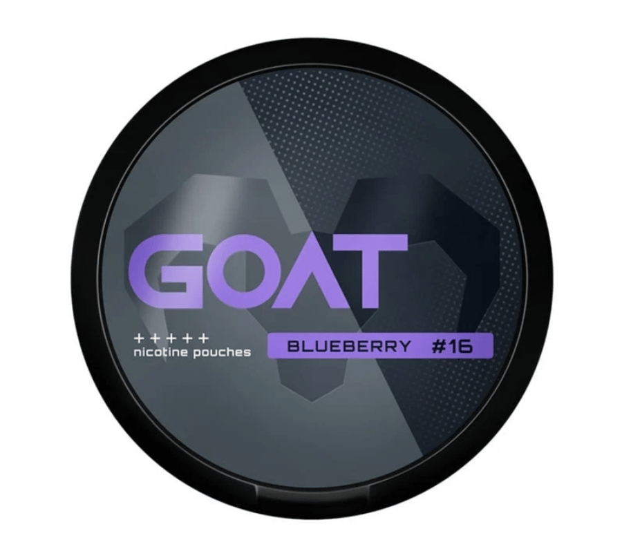 اظرف نيكوتين GOAT بلوبيري قوي رقم 16