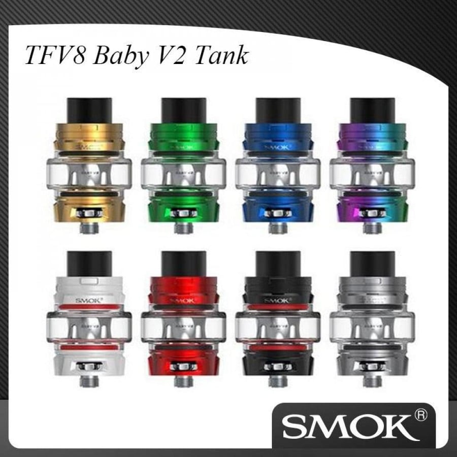 تانك سموك بيبي V2 ميش - SMOK TFV8 BABY V2 SUB-OHM TANK