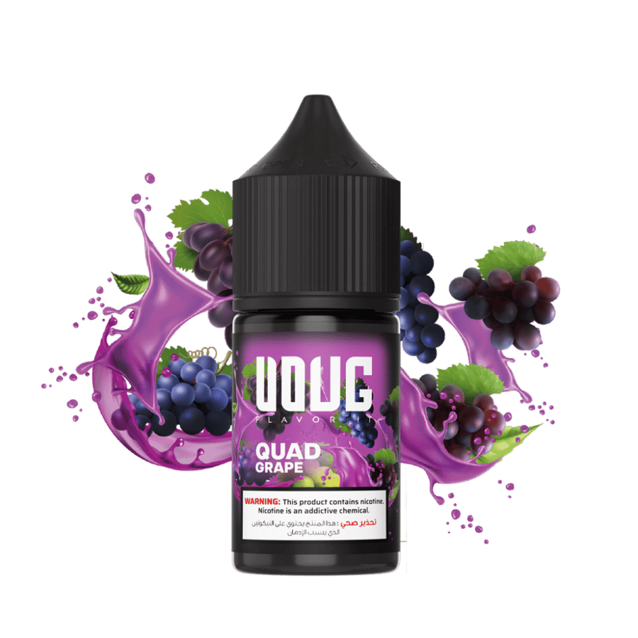 نكهة فوج Quad Grape Salt بنكهة العنب من VOUG