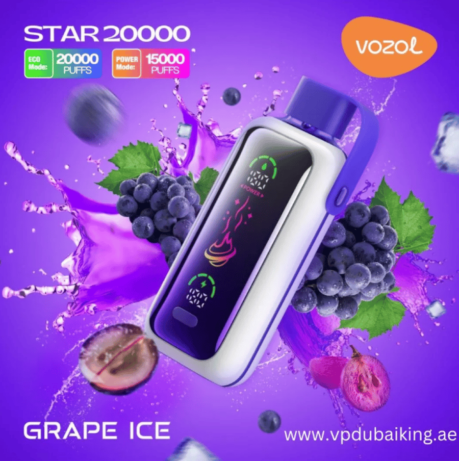 سحبة فوزول ستار 20000 موش 50 نيكوتين Vozol Star 20000 Puffs