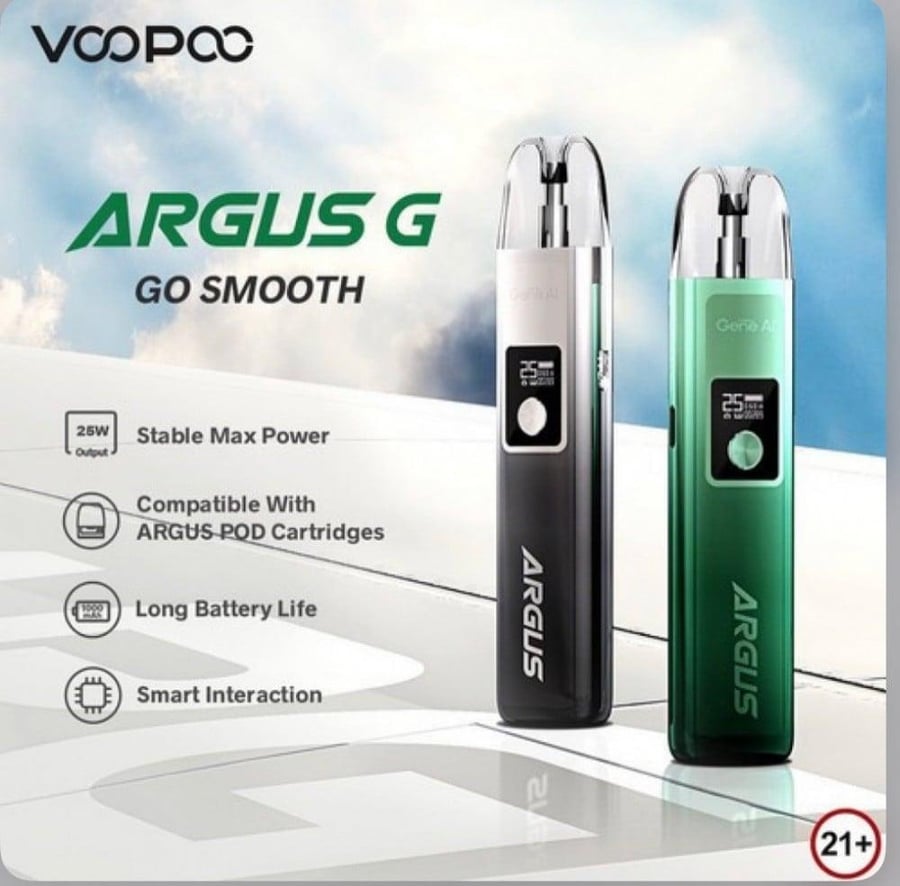 جهاز سحبة وشيشة فوبو أرقوس جي VOOPOO ARGUS G KIT