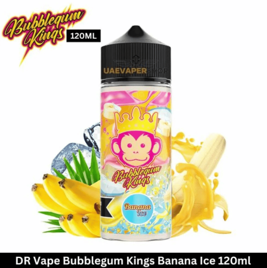 نكهة فيب ملك العلك موز ايس 120 مل Bubblegum Kings Banana ICE vape