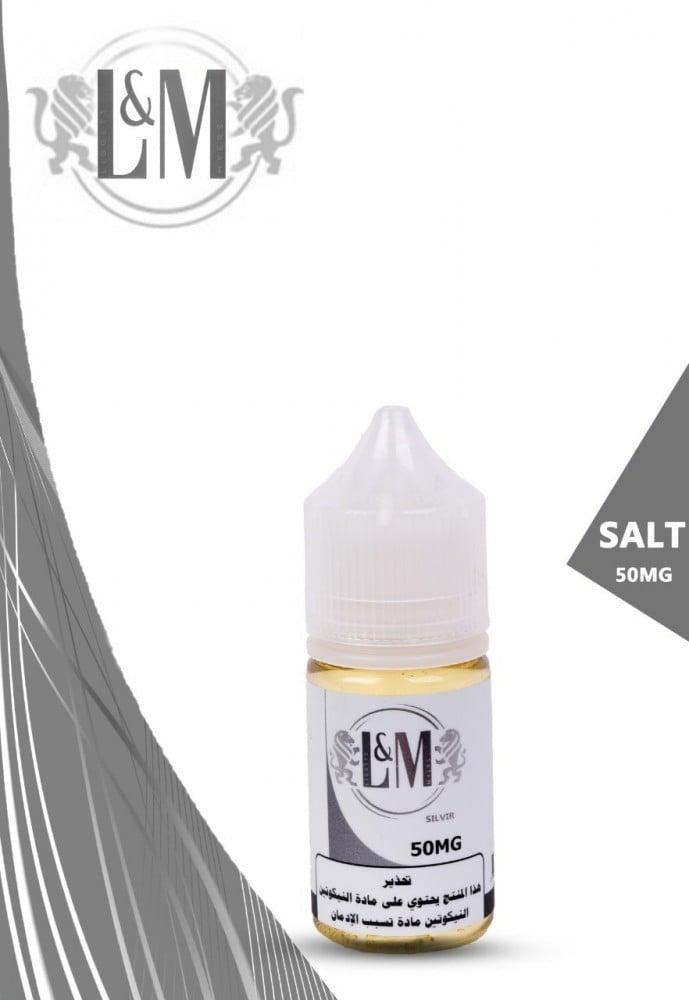 نكهة سولت دخان ال ام سلفر رصاصي L M Silver salt