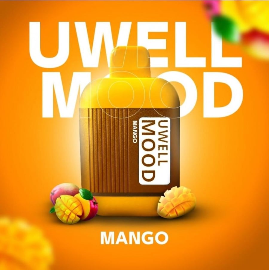 صورة سحبة جاهزة يو ويل مود 6000 موشة UWEEL MOOD disposable 6000 PUFFS