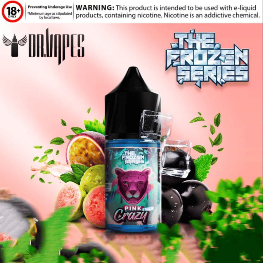 نكهة سولت Pink Panther Pink Frozen Crazy Salt من دكتور فيب
