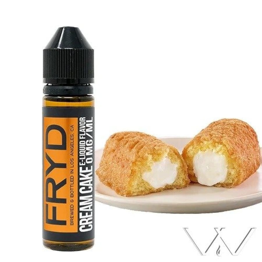 عبوة نكهة فيب FRYD Cream Cake مع قطعة كيك محشوة بالكريمة