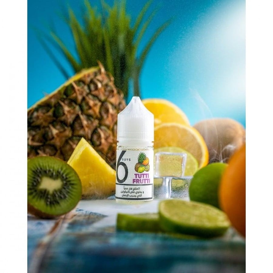 نكهة سولت 6 جايز توتي فروتي 6 Guys Tutti Frutti Salt