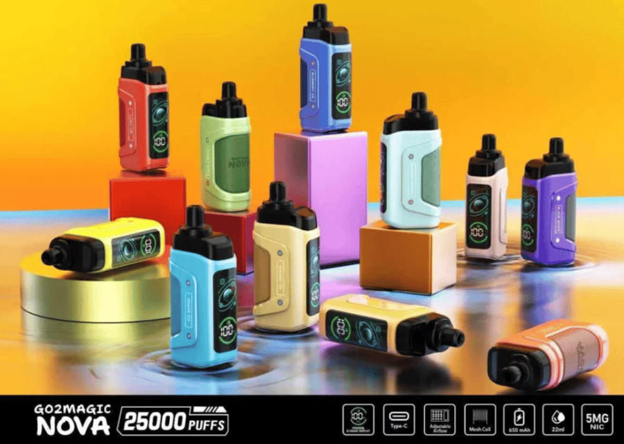 صورة سحبة نوفا قو تو ماجيك NOVA GO2MAGIC PUFFS 25000
