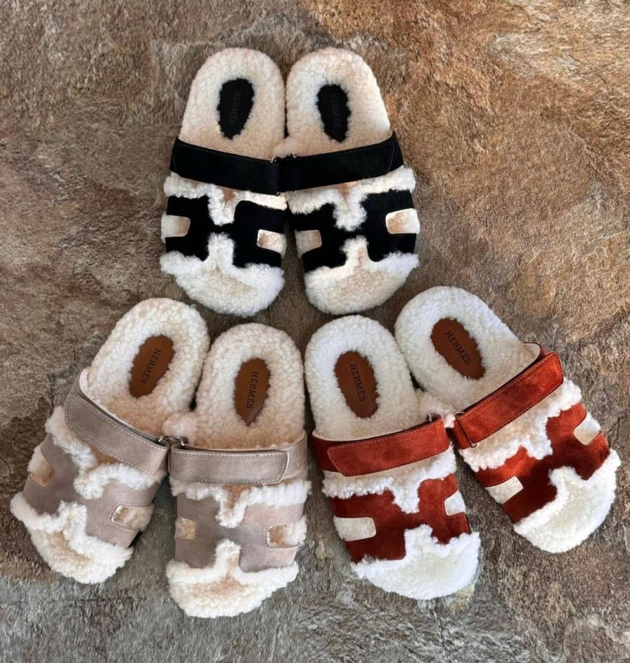 Hermes slipper