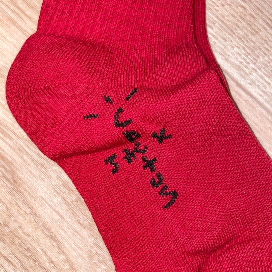 Mc X Travis Scott socks